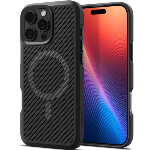 Чехол Spigen Core Armor with MagSafe Matte Black для iPhone 16 Pro Max (ACS08024)