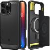 Чехол Spigen Rugged Armor MagSafe Matte Black для iPhone 16 Pro (ACS08115)