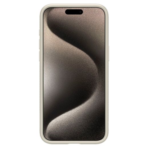 Чехол Spigen Liquid Air Natural Titanium для iPhone 15 Pro Max (ACS07212)
