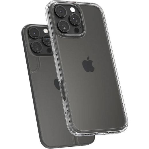 Прозрачный чехол Spigen Ultra Hybrid Crystal Clear для iPhone 16 Pro Max (ACS07992)