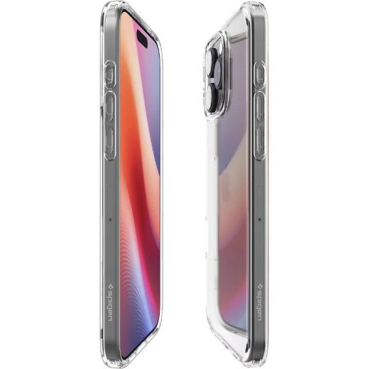 Прозорий чохол Spigen Ultra Hybrid Crystal Clear для iPhone 16 Pro (ACS08121)