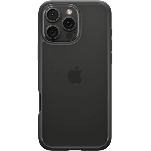 Прозорий чохол Spigen Ultra Hybrid Frost Black для iPhone 16 Pro Max (ACS07995)