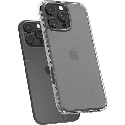 Прозорий чохол Spigen Ultra Hybrid Frost Clear для iPhone 16 Pro Max (ACS07993)