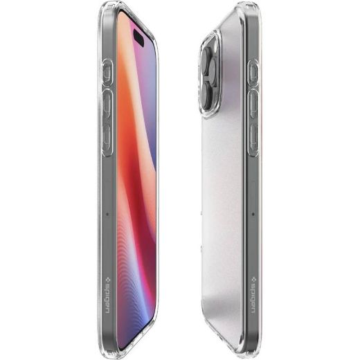 Прозорий чохол Spigen Ultra Hybrid Frost Clear для iPhone 16 Pro Max (ACS07993)