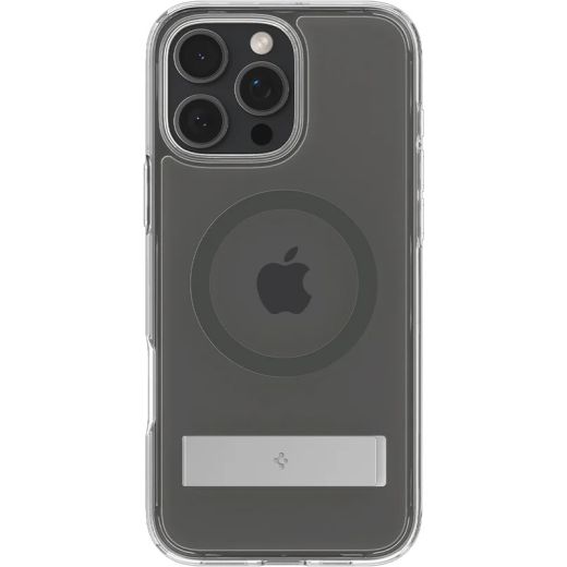 Прозрачный чехол Spigen Ultra Hybrid S MagSafe Graphite для iPhone 16 Pro (ACS08143)