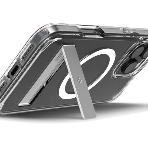 Прозрачный чехол Spigen Ultra Hybrid S MagSafe Crystal Clear для iPhone 16 Pro Max (ACS08009)