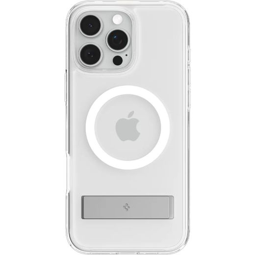 Прозорий чохол Spigen Ultra Hybrid S MagSafe Crystal Clear для iPhone 16 Pro (ACS08142)