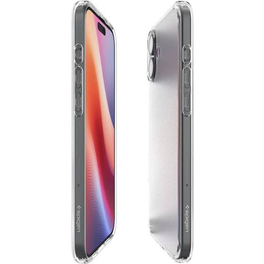 Прозорий чохол Spigen Ultra Hybrid Frost Clear для iPhone 16 (ACS08199)