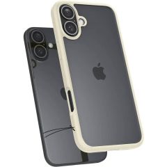Прозрачный чехол Spigen Ultra Hybrid Mute Beige для iPhone 16 Plus (ACS08073)