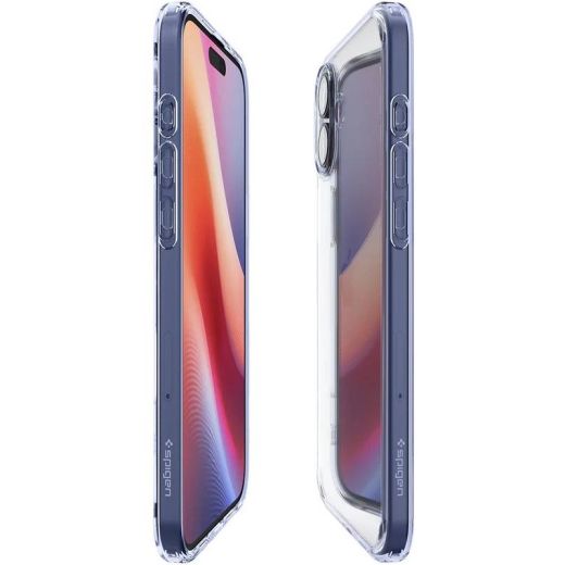 Прозрачный чехол Spigen Ultra Hybrid Sky Crystal для iPhone 16 Plus (ACS08074)
