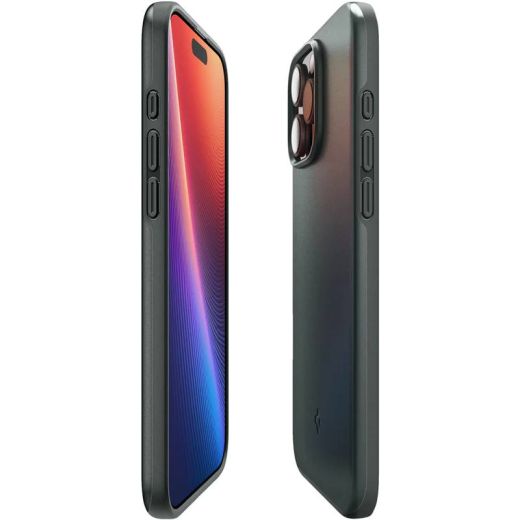 Чохол Spigen Thin Fit MagSafe Abyss Green для iPhone 16 Pro Max (ACS07981)