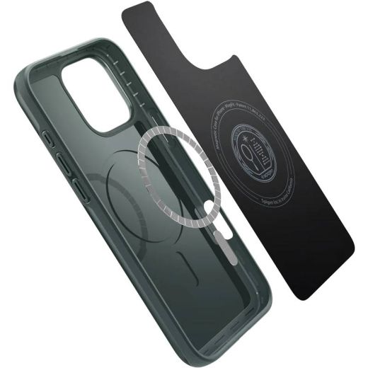 Чохол Spigen Thin Fit MagSafe Abyss Green для iPhone 16 Pro Max (ACS07981)