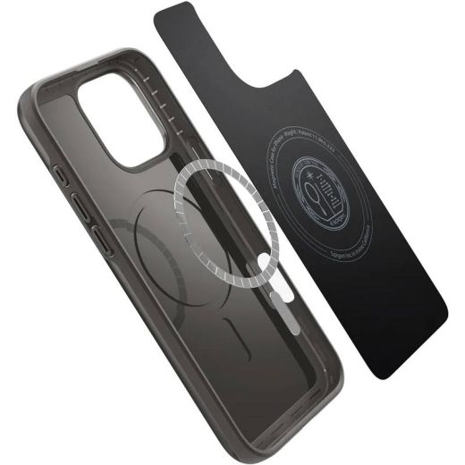 Чехол Spigen Thin Fit MagSafe Gunmetal для iPhone 16 Pro Max (ACS07979)