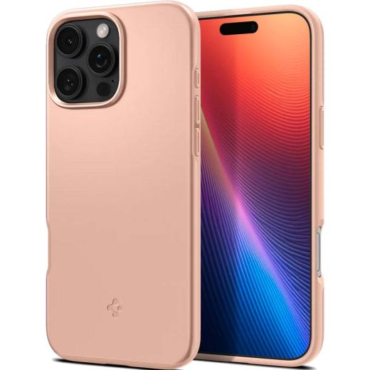 Чохол Spigen Thin Fit MagSafe Rose Titanium для iPhone 16 Pro (ACS08691)