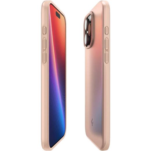 Чехол Spigen Thin Fit MagSafe Rose Titanium для iPhone 16 Pro Max (ACS08686)