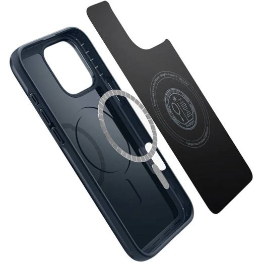 Чехол Spigen Thin Fit MagSafe Metal Slate для iPhone 16 Pro Max (ACS07980)