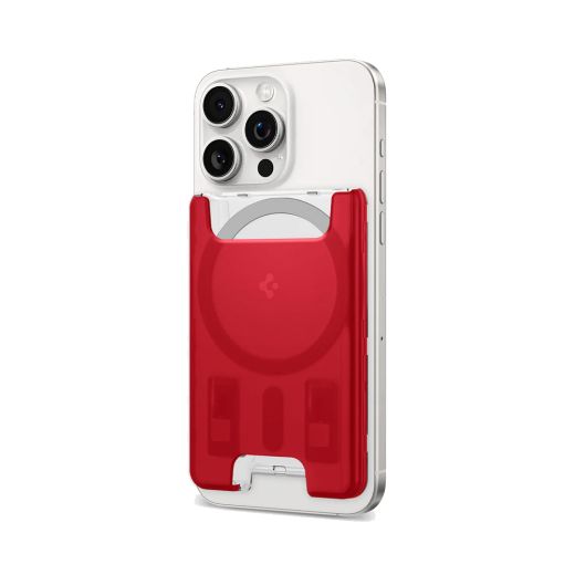 Чехол-кошелек Spigen Classic C1 (MagFit) Ruby (AFA07399)