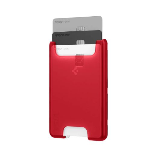 Чехол с кошельком Spigen Classic C1 Bundle (MagFit) Ruby для iPhone 15 Pro Max (SPBD240005)