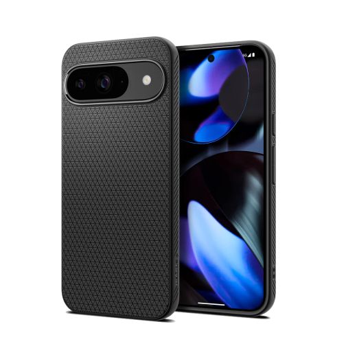 Чехол Spigen Liquid Air Matte Black для Pixel 9 | 9 Pro (ACS07682)