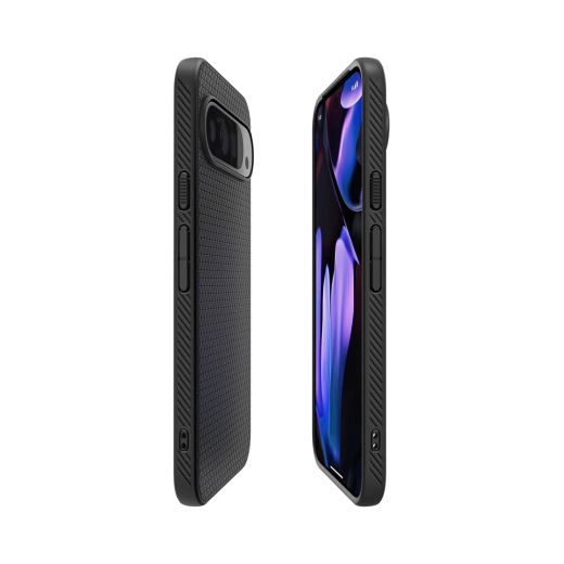 Чехол Spigen Liquid Air Matte Black для Pixel 9 | 9 Pro (ACS07682)