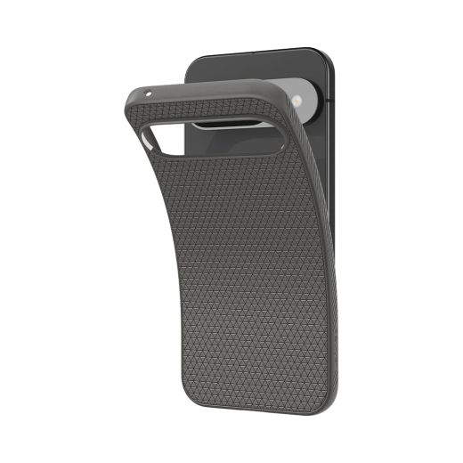 Чехол Spigen Liquid Air Marble Gray для Pixel 9 | 9 Pro (ACS07684)