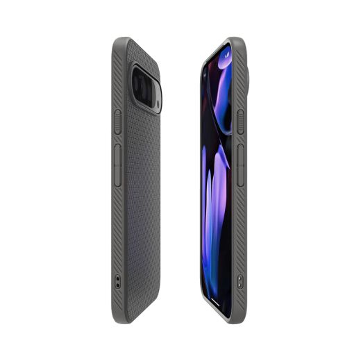 Чехол Spigen Liquid Air Marble Gray для Pixel 9 | 9 Pro (ACS07684)