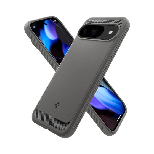 Чехол Spigen Rugged Armor Marble Gray для Pixel 9 | 9 Pro (ACS07783)