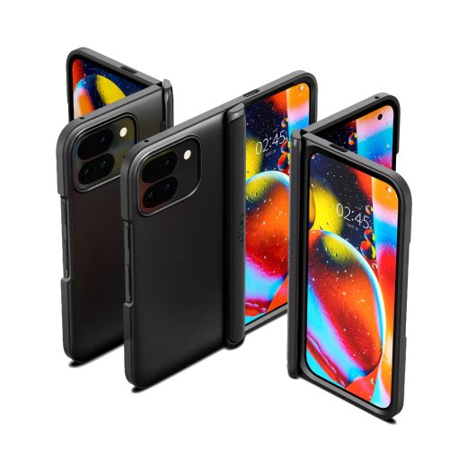 Чехол Spigen Slim Armor Pro Black для Pixel 9 Pro Fold (ACS07587)