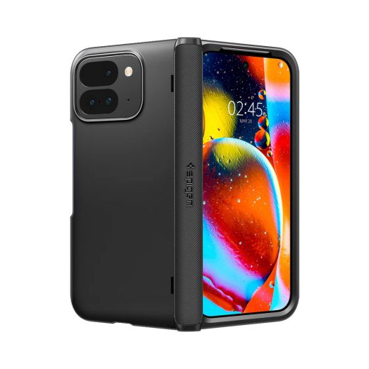 Чехол Spigen Slim Armor Pro Black для Pixel 9 Pro Fold (ACS07587)