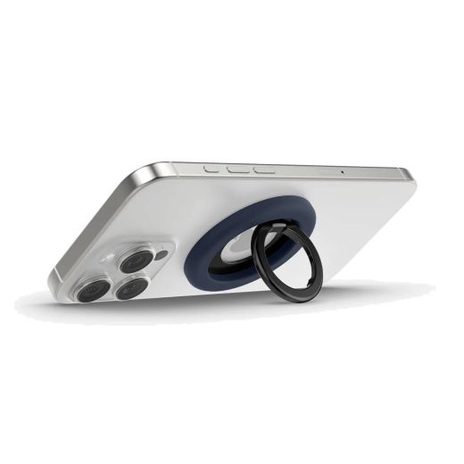 Магнитное кольцо-подставка для телефона Spigen Nano Pop (MagFit) Blueberry Navy (AMP09028)