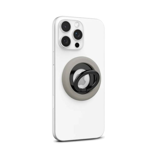 Магнитное кольцо-подставка для телефона Spigen Nano Pop (MagFit)  Truffle Gray (AMP09032)