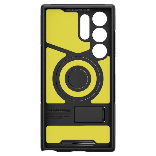 Чохол Spigen Slim Armor (MagFit) Black для Samsung Galaxy S24 Ultra (ACS07189)