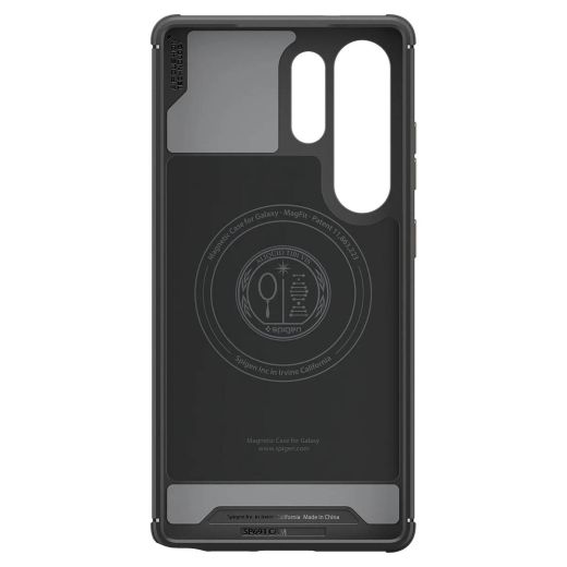 Чохол Spigen Core Armor with MagSafe Matte Black для Samsung Galaxy S25 Ultra (ACS08913)