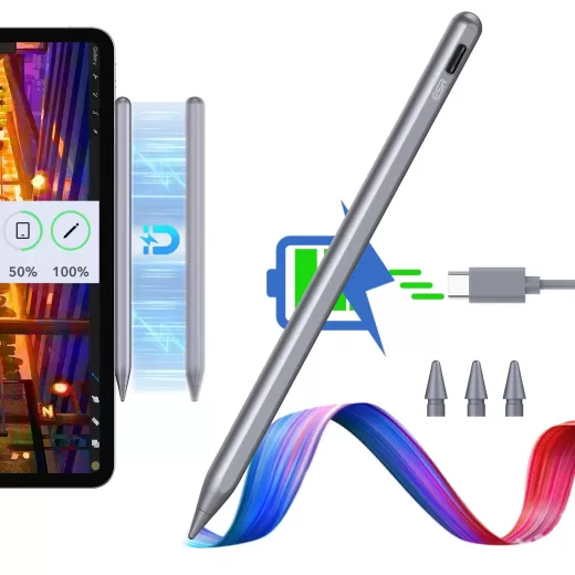 Стілус ESR Digital Pencil Pro Silver для iPad