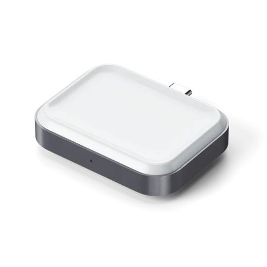 Двосторонній зарядний пристрій Satechi Dual Sided 2 в 1 USB-C Charger для Apple Watch | Airpods (СТ-UC2WCDM)