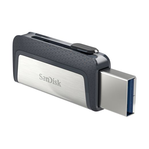 Флешка SanDisk Ultra Dual Type-C USB 3.1 OTG 256GB для Mac