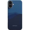 Карбоновый чехол Pitaka Tactile Woven Case StarPeak Over the Horizon для iPhone 16 (KI1601OTH)
