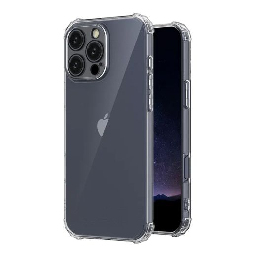 Прозрачный чехол с бортиками CasePro WXD Case Transparent для iPhone 16 Pro