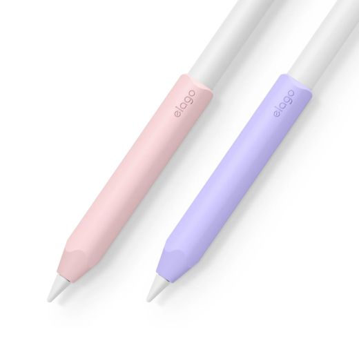 Чехол Elago Pencil Grip Case 2 Park Pink | Lavender для Apple Pencil 2-го поколения