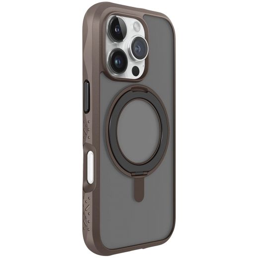Чохол-підставка Laut Crystal Matter Earth Brown для iPhone 16 Pro (L_IP24B_CM_BR)