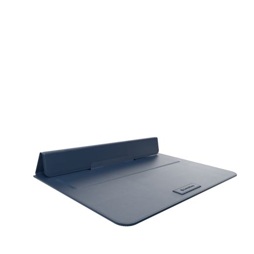 Чохол-папка SwitchEasy EasyStand Leather Midnight Blue для MacBook 14" (2021 | 2023) (GS-105-232-201-63)
