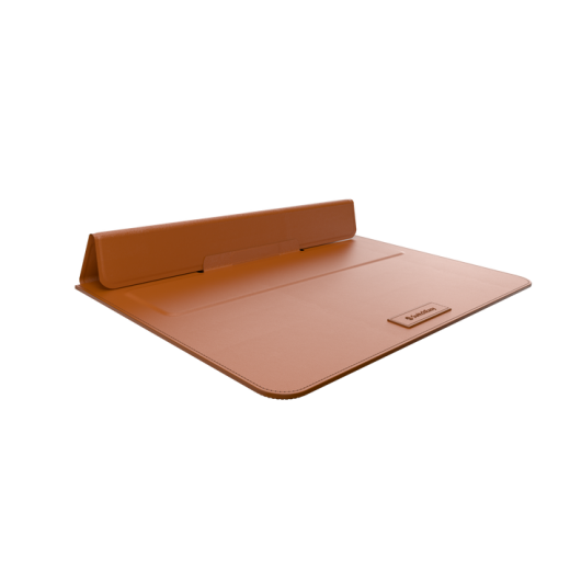 Чохол-папка SwitchEasy EasyStand Leather Saddle Brown для MacBook 16" (2021 | 2022 | 2023  M1 | M2 | M3) | Air 15" M2 | M3 (2023 | 2024) ( GS-105-233-201-146)
