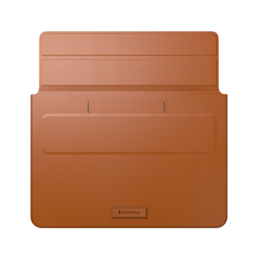 Чехол-папка SwitchEasy EasyStand Leather Saddle Brown для MacBook 16" (2021 | 2022 | 2023  M1 | M2 | M3) | Air 15" M2 | M3 (2023 | 2024) ( GS-105-233-201-146)