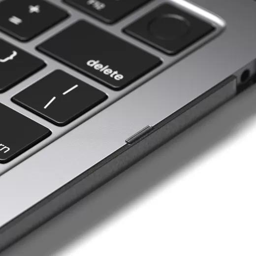 Чохол-накладка Satechi Eco-Hardshell Case Dark для MacBook Air 13.6" M2 | M3 (2023 | 2024) (ST-MBAM2DR)