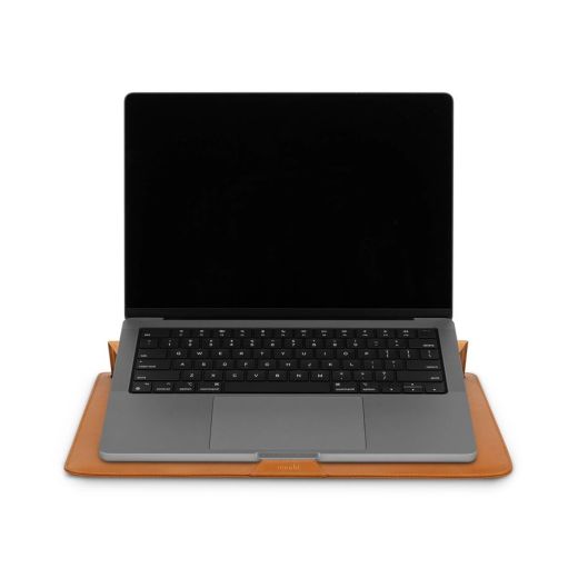 Чохол Moshi Muse 3-in-1 Slim Laptop Sleeve Caramel Brown для MacBook Pro 14" | MacBook Air 13" M2 | M3 (2023 | 2024) (99MO034752)
