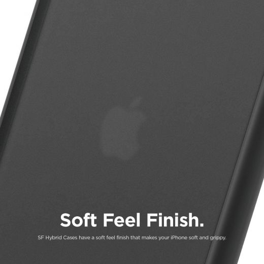 Чехол Elago Clear Hybrid SF Dark Grey для iPhone 11