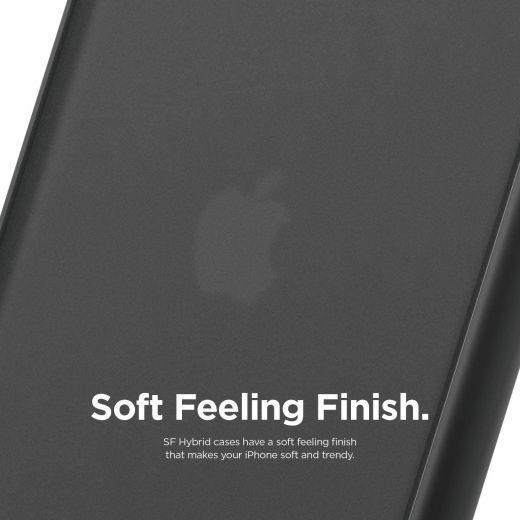 Чехол Elago Clear Hybrid SF Dark Grey для iPhone 11 Pro Max