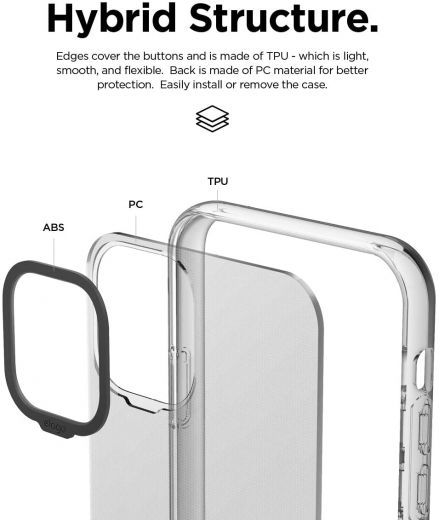 Чохол Elago Clear Hybrid Crystal Clear для iPhone 11 Pro Max