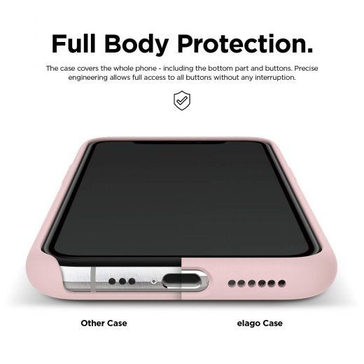 Чехол Elago Silicone Lovely Pink для iPhone 11 Pro Max