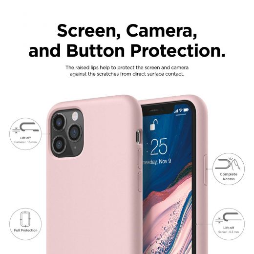 Чохол Elago Silicone Lovely Pink для iPhone 11 Pro